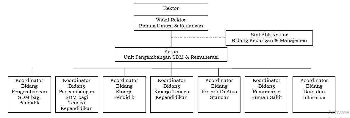 Struktur Organisasi UPSDM & Remunerasi